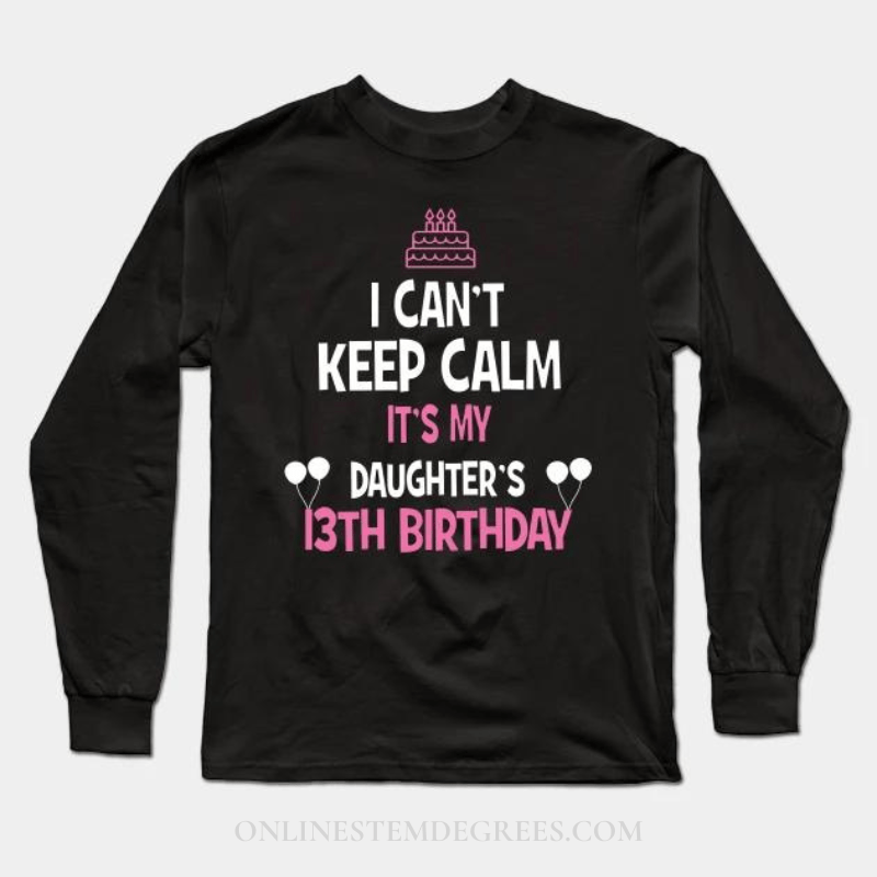 13th birthday quote shirt ideas