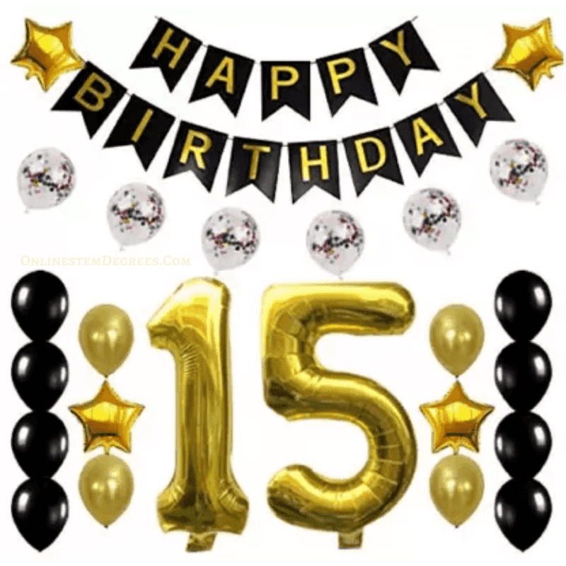 15th birthday decoration themes