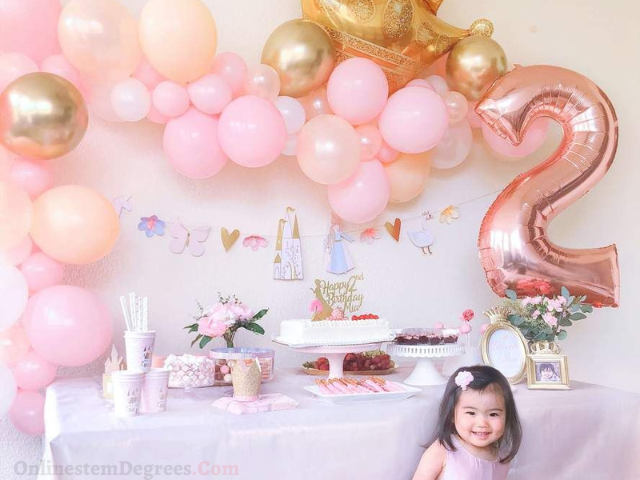 2nd Birthday Decoration Ideas for Baby Girl