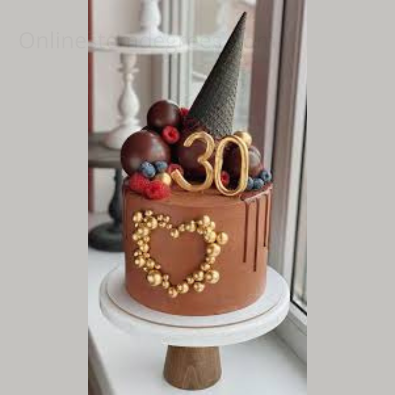 30th birthday cakes photos