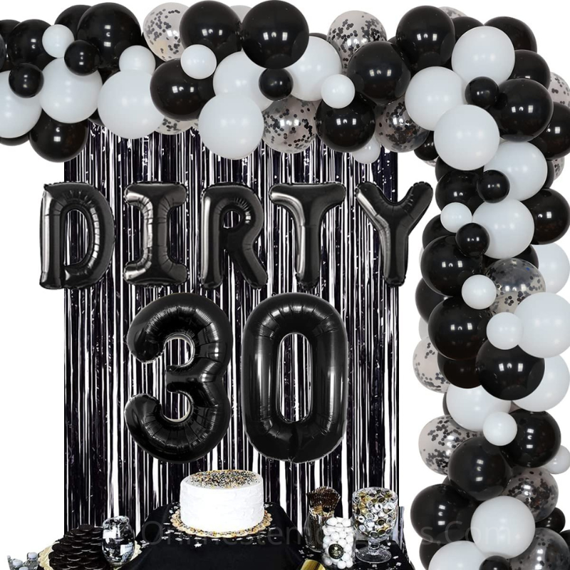 30th birthday decoration ideas