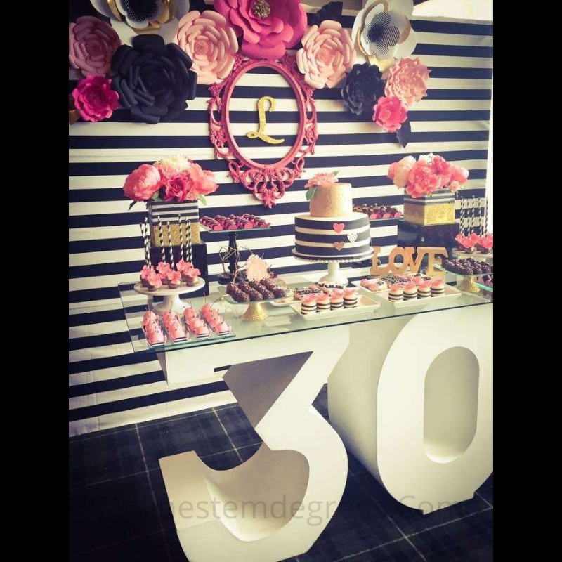 30th-birthday-table-decoration-ideas