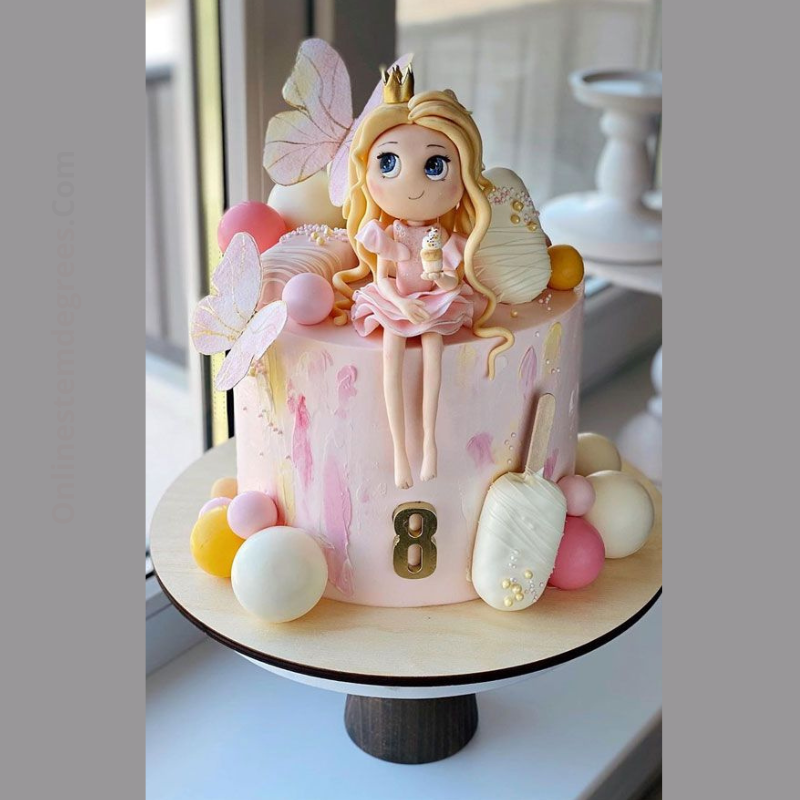 8th Birthday Cake Ideas Girl