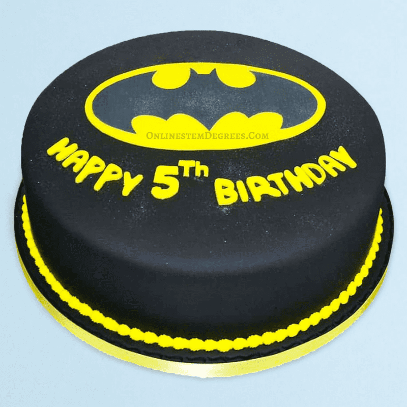 Famous Batman Birthday Cake Designs