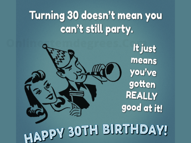 Funny 30th birthday quotes