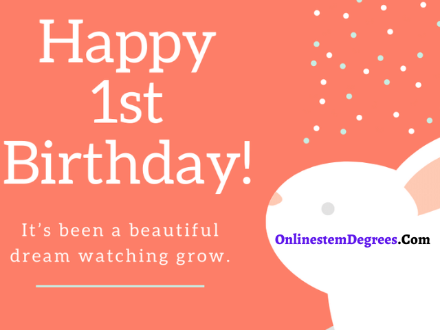 Happy First Birthday Quotes