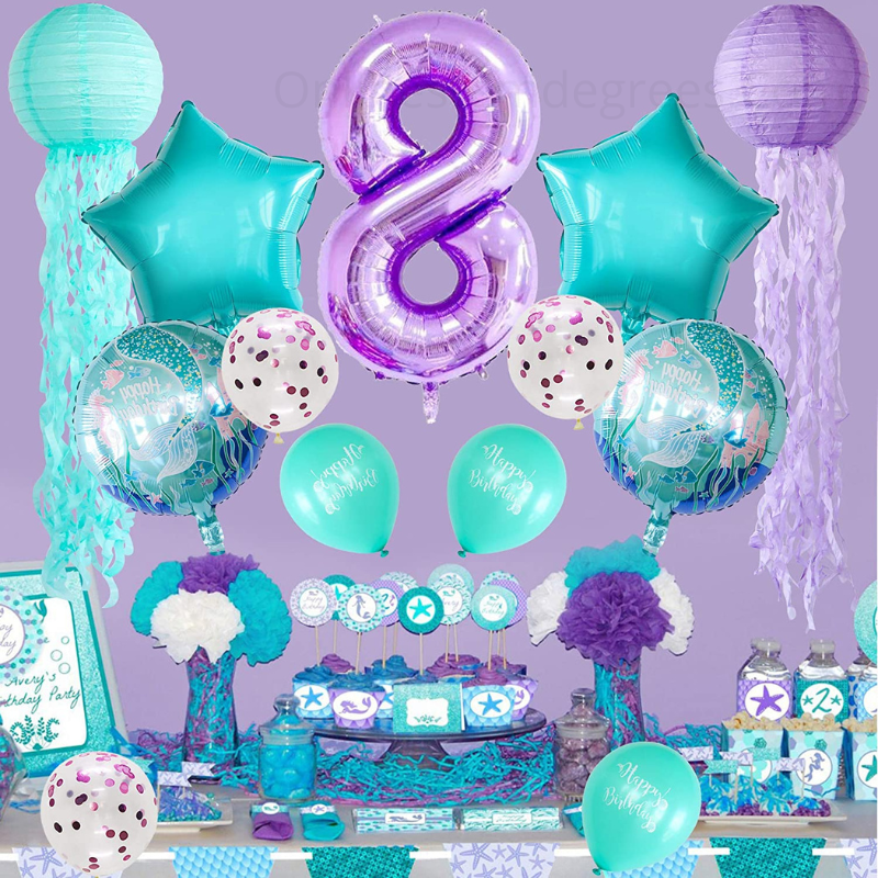 Number Birthday Decoration