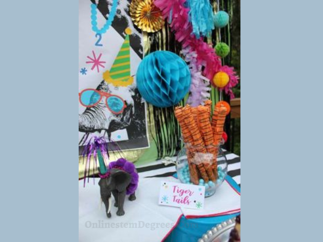 Simple Zoo Birthday Party Decoration Ideas