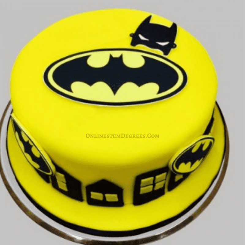 Steps to Prepare Batman Cake at Home