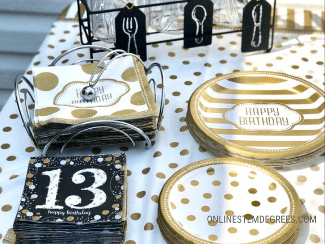 food decoration ideas for 13th birthday