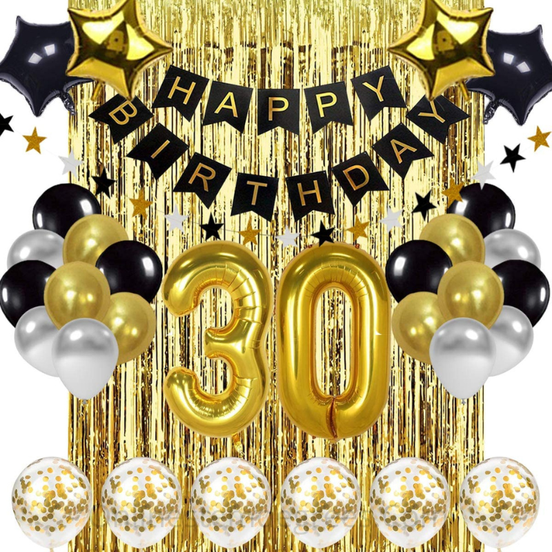 happy 30th birthday decoration ideas