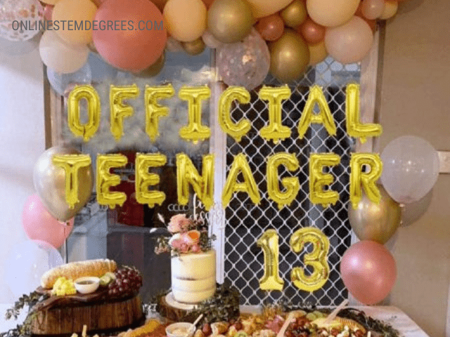 official theenager 13th birthday decore ideas