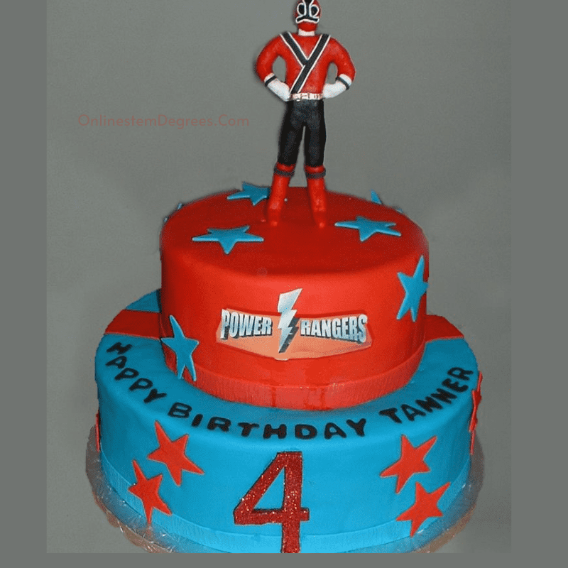 power rangers birthday cake image